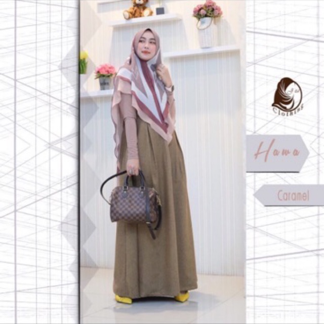 GAMIS HAWA by JOZA GAMIS SYARI CANTIK MODERN