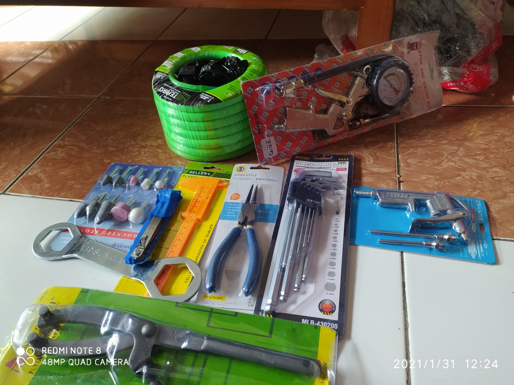 Einhill Batu Gerinda Mini Mata Tuner Set 10 Pcs Mounted Stone 3 6 Mm