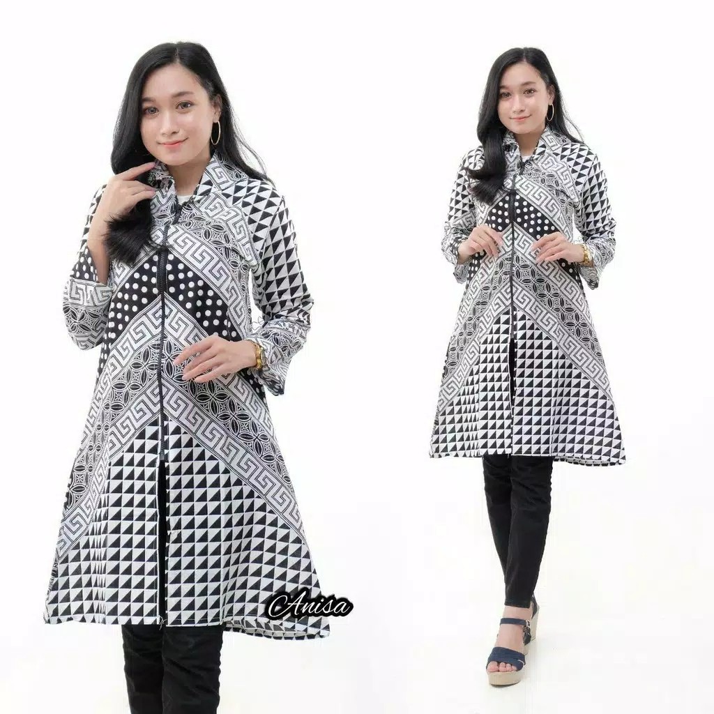 Batik Kalongan | Tunik Batik Pekalongan Size M L Xl Xxl Motif Manuk Papua