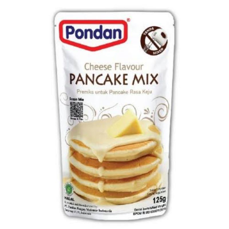 

Pondan Pancake Cheese / Keju Pouch 125gr