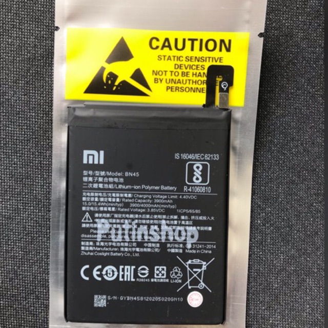 (P) Batre baterai battery original Xiaomi redmi Note 5/ note 5 pro / BN45