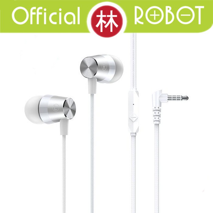 Robot RE101S 1.2mm Subwoofer Bass Metal Wired Headset