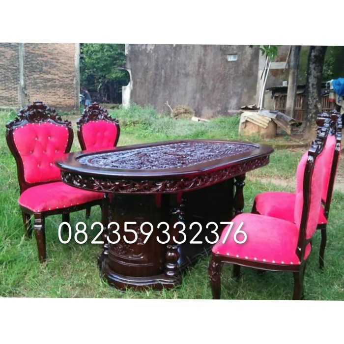 kursi makan salina jati