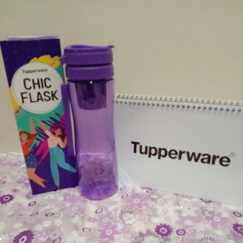 chic flash Tupperware(botol tupperware)
