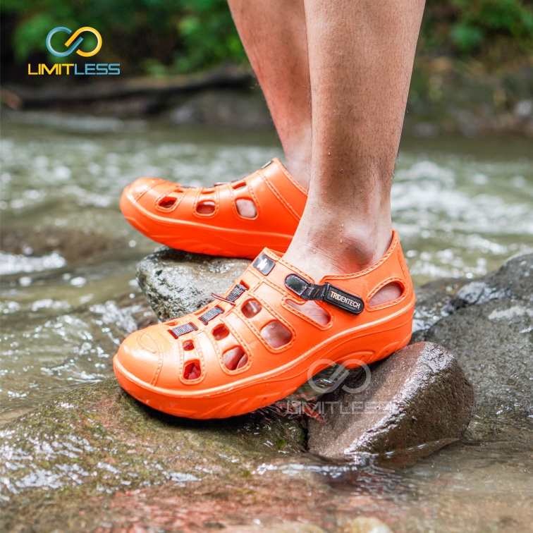 Sandal Pria Slip On Bahan Eva Slop Tridentech Ringan Sepatu Sandal Memancing Anti Slip Sendal Cowok Outdoor Anti Air Terbaru