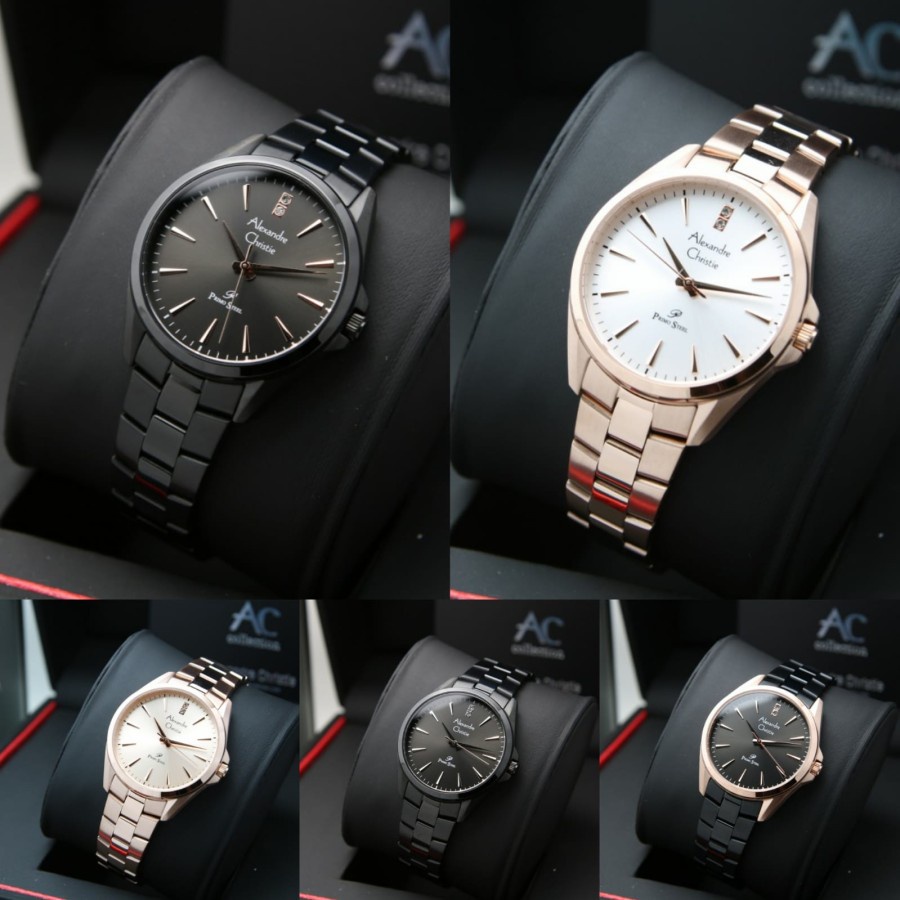 JAM TANGAN WANITA ALEXANDRE CHRISTIE 1018 AC1018 READY BEBERAPA WARNA ORIGINAL