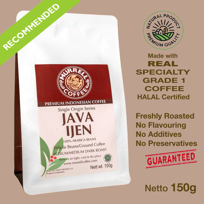 

PROMO Java Ijen/ arabica/ premium/ kopi bubuk/ kopi biji - Medium Dark, BIJI