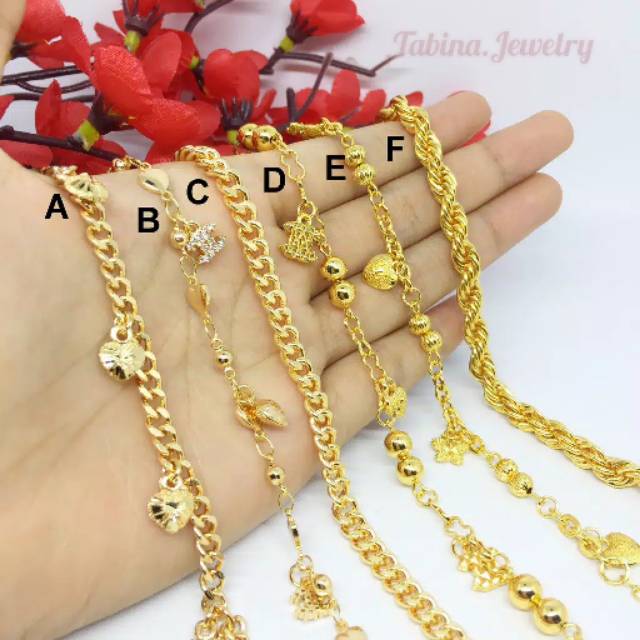 Gelang Xuping Lapis Emas~