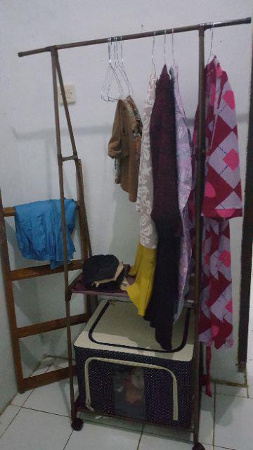 First Project - Kotak Tempat Penyimpanan Serbaguna Multifungsi Besi Storage Box Organizer 66 Liter