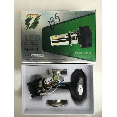 Variasi Motorcycle Headlamp LED RTD 3 Sisi Terang M:02D Termurah.