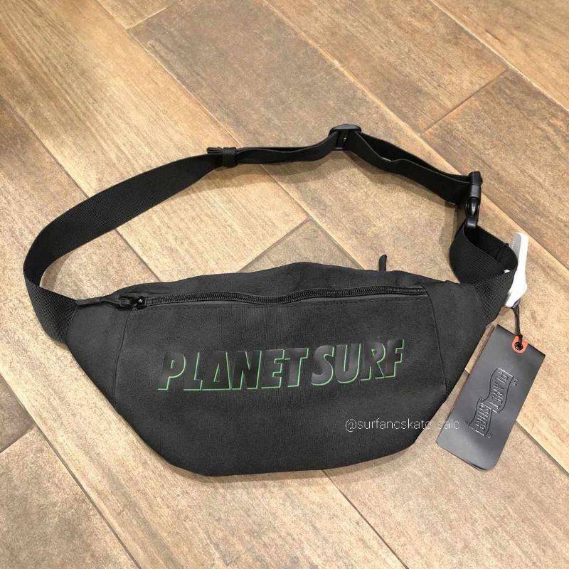 Waist Bag Planet Surf Original Dent Waistbag New 211B Black