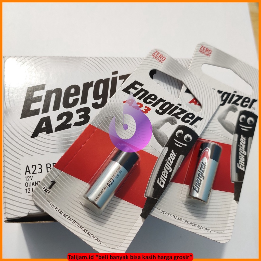 Asli Battery Batrei Baterai Energizer A23 A 23 12V Original