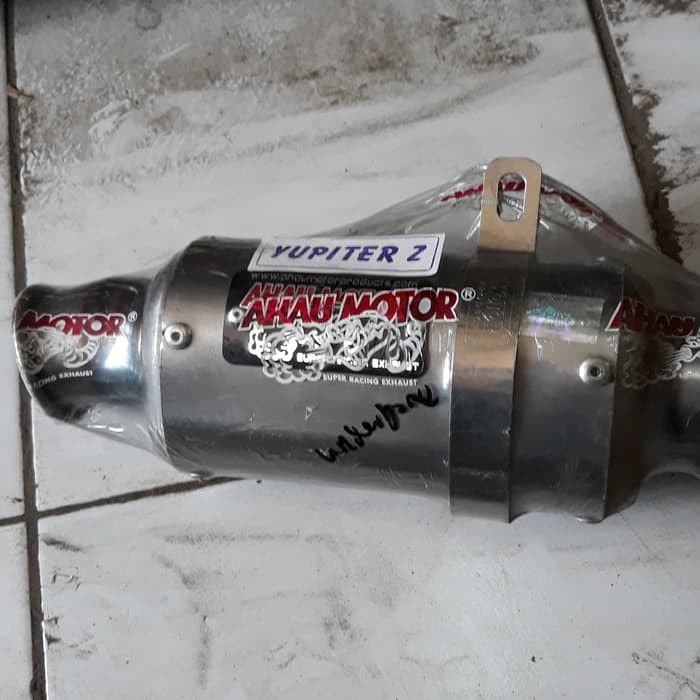 Knalpot Ahau road race oval jupiter z blade karisma supra grand shogun