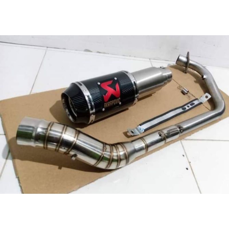 knalpot Motor Akrapovic,Scorpion,Yoshimura,Ar Austin,SC project Full set