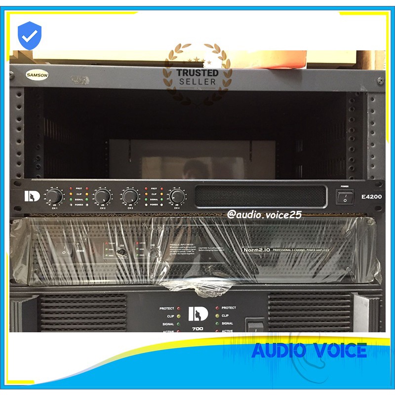 Power Amplifier Switching ID Audio E4200 Original