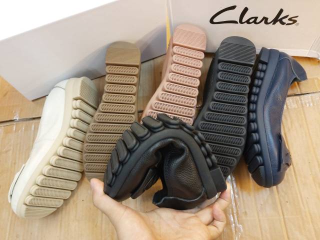 Clarks radial ulir / sepatu clarks kulit / sepatu kulit