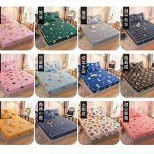 &lt;^ SJA ^&gt;Sprei  180x200 Waterproof Anti Air Impor Katun