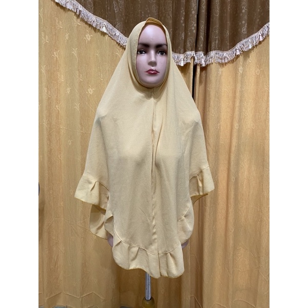 jilbab langsung prelobed seken panjang dan pendek