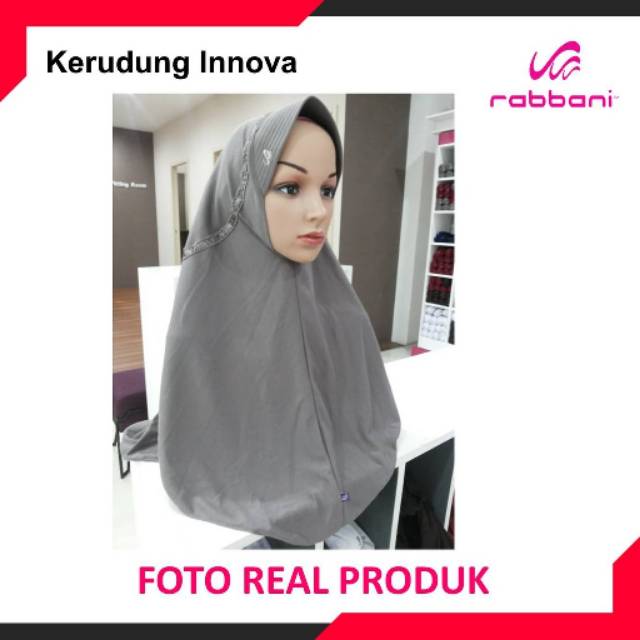 Rabbani / Kerudung Great Innova LX Abu