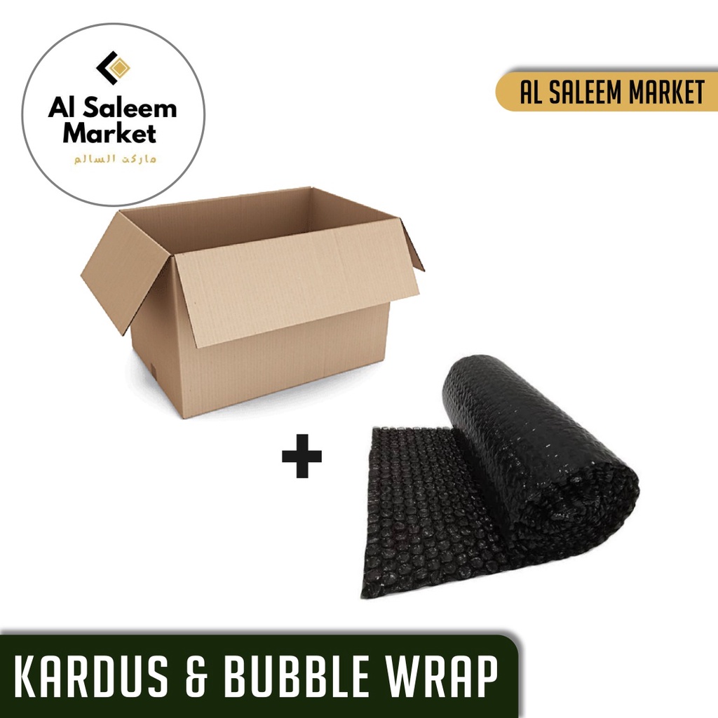 

Extra Kardus dan Bubble Wrap | Keamanan Lebih | Box dan Buble wrap Al Saleem Market