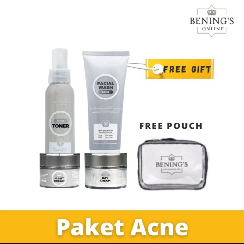 Acne Skincare Series | Paketan Jerawat dan Bruntusan dr Oky Pratama, bening skincare-Paket Acne Bumil