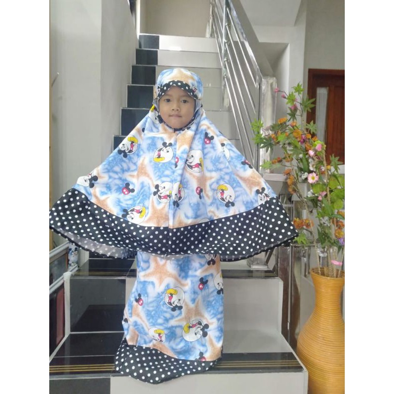 Mukenah Anak Kekinian/Size:S:M:L/Cocok 4=5=6 Thn=XL=XXL=XXXL=7=8=9 THN