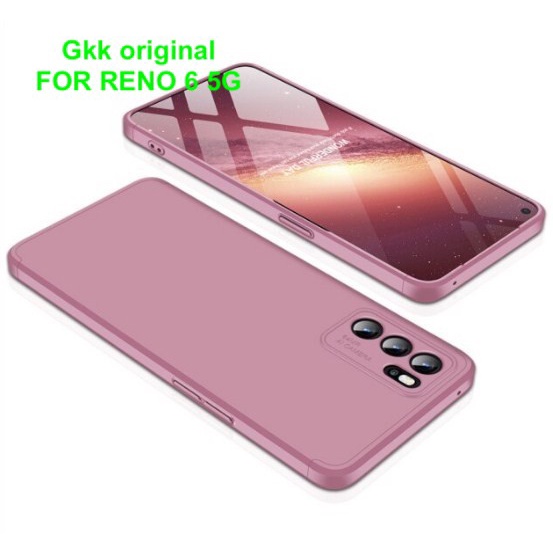 Reno 6 5G/ VERSI 5G HardCase Gkk Full Protection 360 Original