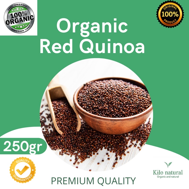 

Organic Red Quinoa 250Gram
