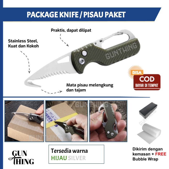 Pisau Pembuka Paket / Package Knife / Package Opener