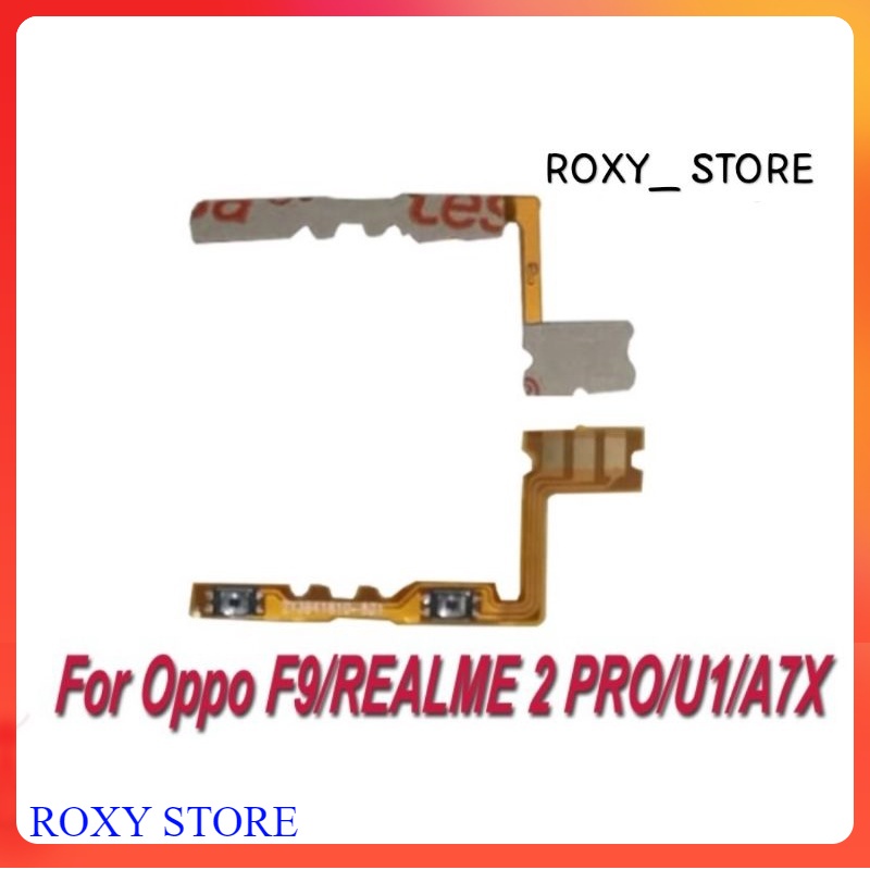 Flexible Flexibel Volume Oppo F9 / Realme 2 Pro