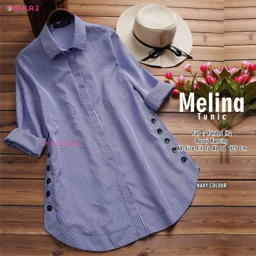 OK - MELINA TUNIK ORIGINAL BY ALILA | TUNIK MOTIF MURAH | TUNIK WANITA TERBARU