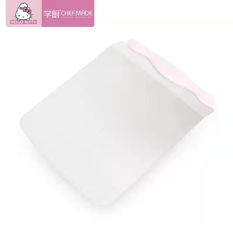 Hello Kitty Chefmade KT7084 Cake Lifter Pengangkat Kue Nampan Scrapper Jumbo Tray Stainless Steel Warna Pink