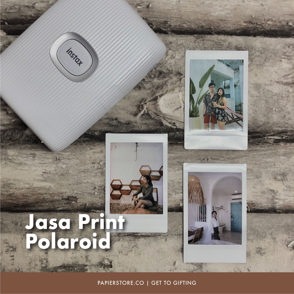 

Jasa Print Polaroid Instax Fujifilm Mini Link 2 / Cetak Foto Karton