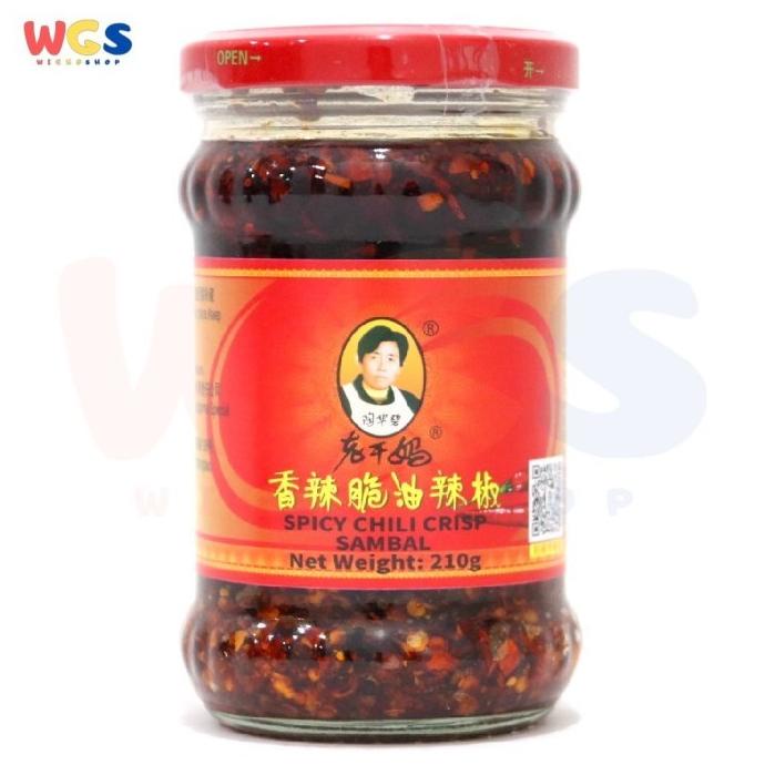 

[[COD]] Lao Gan Ma Spicy Chili Crisp Sauce 210 gr - Laoganma Chili Sauce PRODUK TERBATAS Kode 1108
