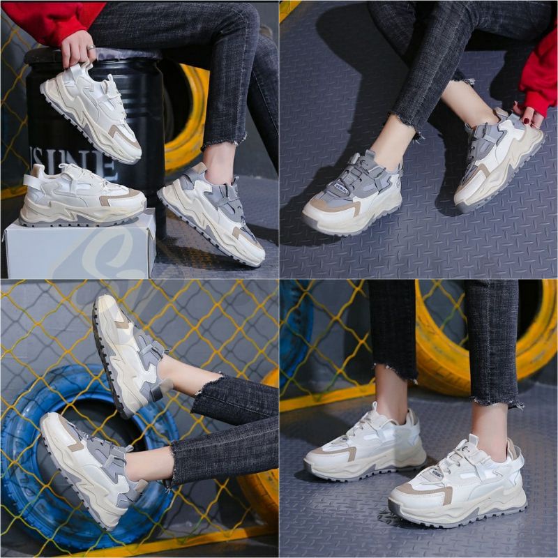 (SOVELLA) Skylar Sepatu Sneaker Olahraga Kets Wanita Import
