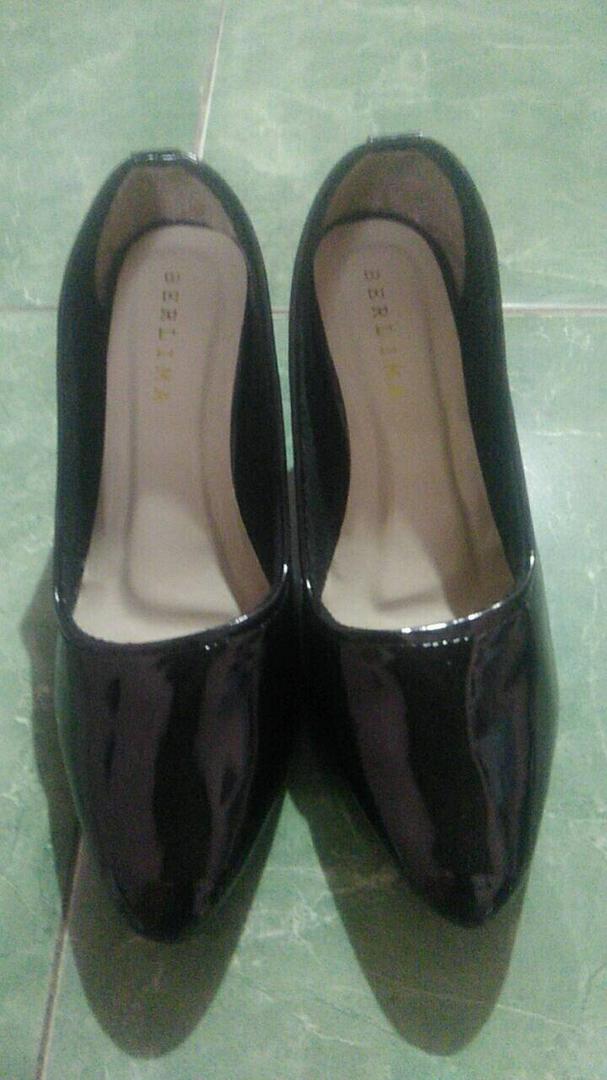 Zufar - Jane Glossy Pentopel Wanita / Sepatu Wanita / Sepatu Kerja Wanita/everlasting Heels