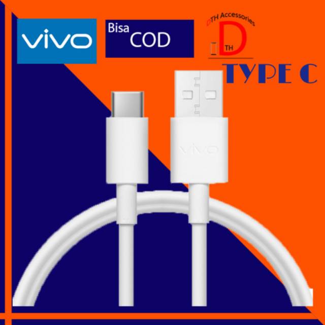 KABEL DATA ORIGINAL VIVO TYPE C 2A FAST CHARGING