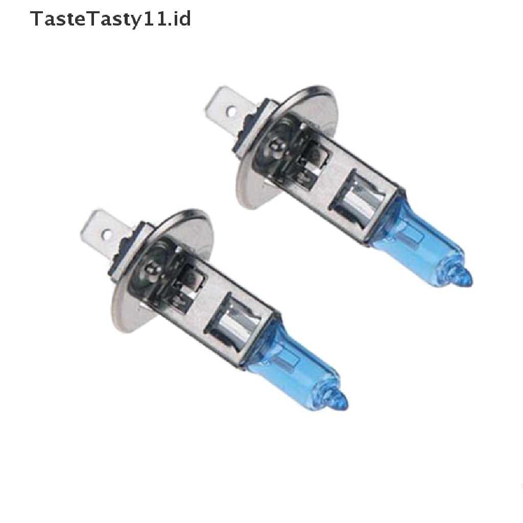 (TasteTasty) Bohlam Lampu Xenon H1 H3 H4 H7 H11 9006 9007 12V Warna Putih