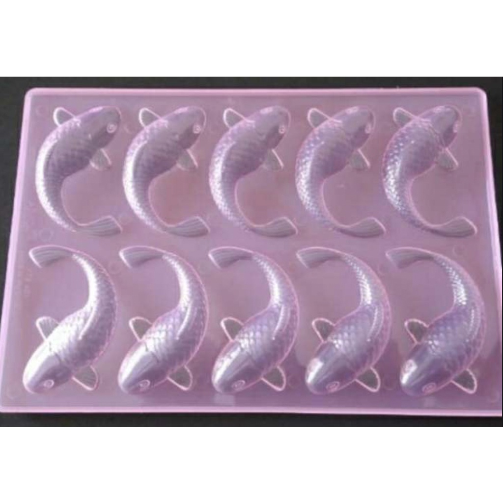 (EKSPEDISI) Cetakan agar jelly pudding ikan koi kecil 851 Asvita