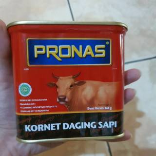 [340 gr] PRONAS Corned Beef/Kornet sapi original | Shopee