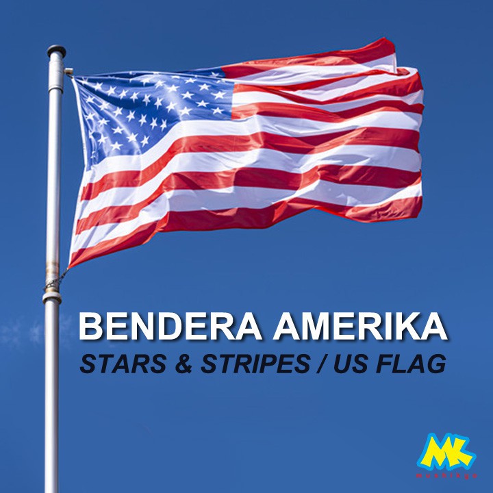 Jual Bendera Amerika / USA Flag / Star Spangled Banner Indonesia|Shopee ...