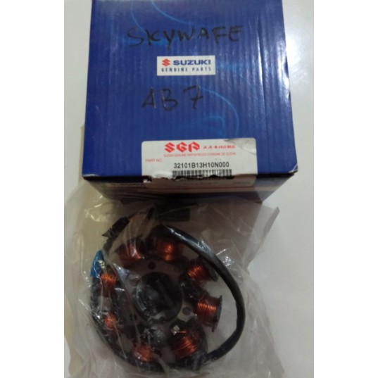 Stator Assy Spull Assy Stator Comp Suzuki Skywave 32101 13H10 8 GULUNGAN