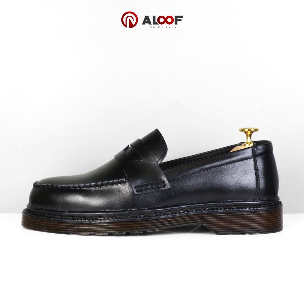 Aloof PENNY - Sepatu Loafer Pria Kulit Asli Original Indonesia