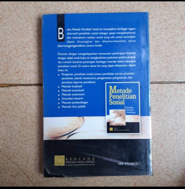 Buku Metode Penelitian Sosial Bagong Suyanto Shopee Indonesia