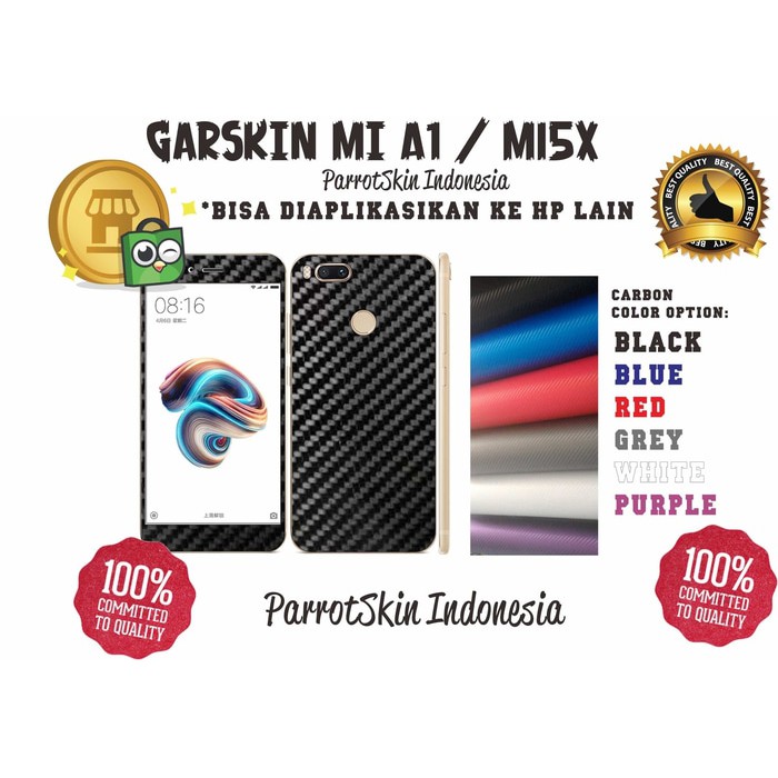 Garskin skin Xiaomi MI A1 / Mi5x carbon series case-