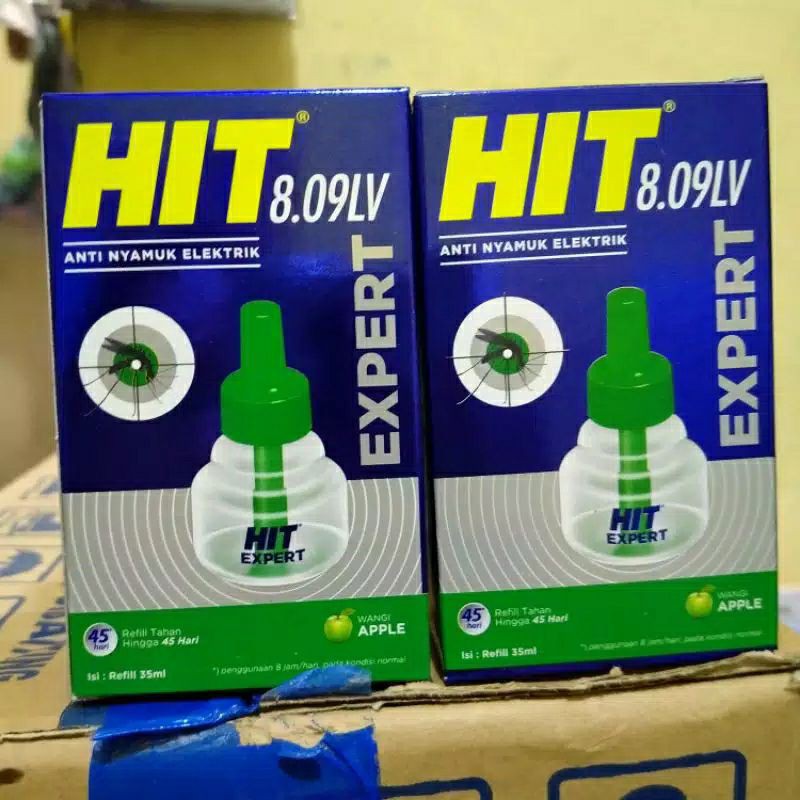 Refill Hit Expert Apel, Refill Hit Expert wangi apel, Refill hit Expert apel