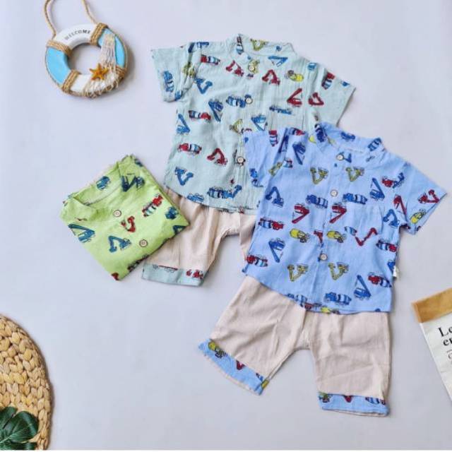 Setelan anak laki usia 1-3 tahun , setelan anak laki impor , fashion anak laki , baju anak laki
