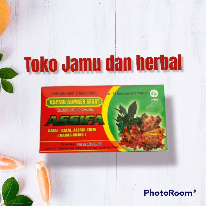 kapsul assifa obat gatal gatal