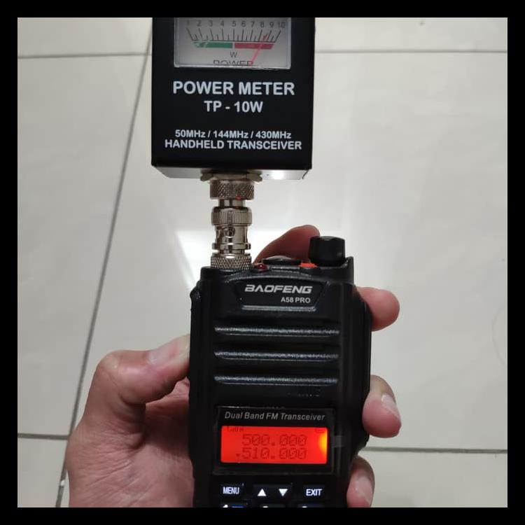 100% TERJAMIN RADIO HT BAOFENG A58 PRO WATERPROOF A58 PRO 7W 4800 MAH HT ICOM 100%TERLARIS