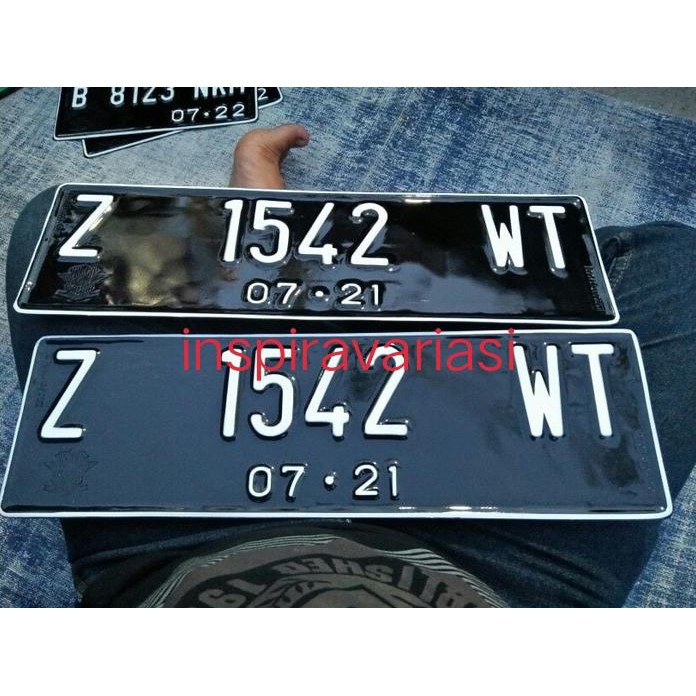 Plat Nomor Mobil Logo Resmi Samsat